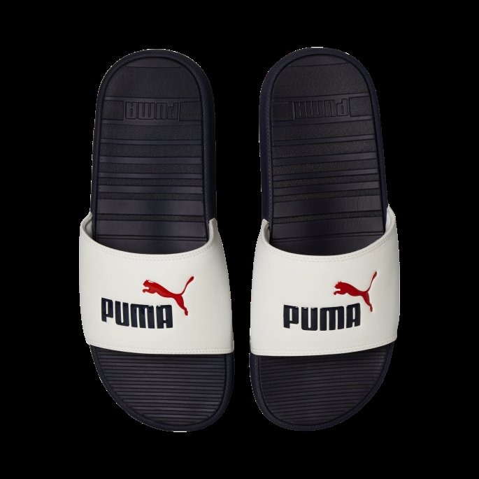 Kul Katt Menns Lysbilder Puma På Tilbud Hvit-høyrisiko Rød-peacoat