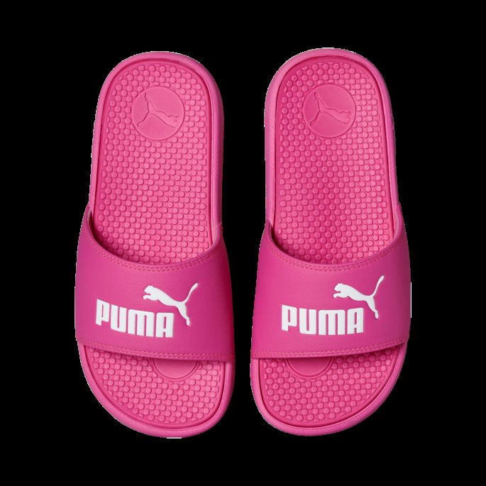 Knockout Rosa-hvit Puma På Tilbud Kule Katt Barnesklier Store Barn