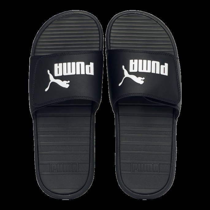 Cool Cat V Herre Slides Svart-hvit Puma På Salg
