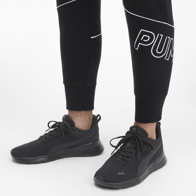 Anzarun Lite Joggesko Svart-svart Puma På Tilbud