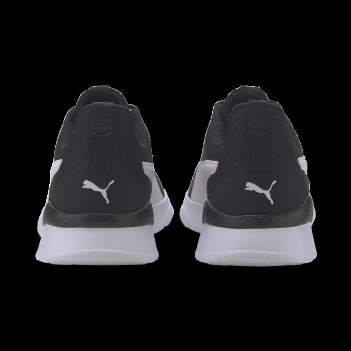 Puma På Tilbud Svart-hvit Anzarun Lite Joggesko
