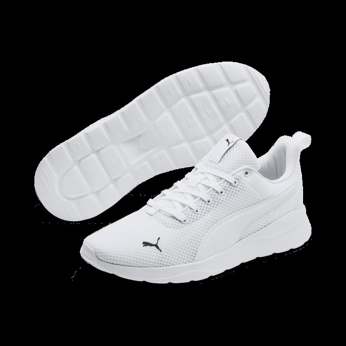 Puma På Tilbud Anzarun Lite Joggesko Hvit-hvit