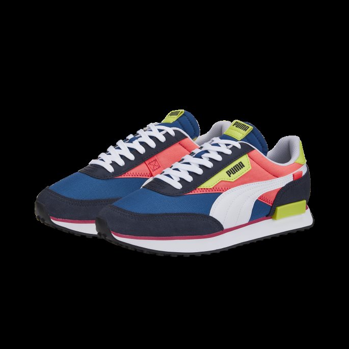 Puma På Salg Lake Blue-parisian Night Future Rider Play On Joggesko