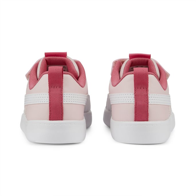 Puma På Tilbud Mandelblomst-hvit Courtflex V2 Barnesko