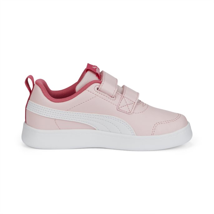 Puma På Tilbud Mandelblomst-hvit Courtflex V2 Barnesko