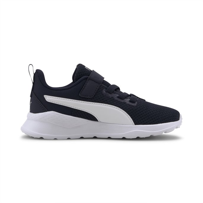 Peacoat-white Anzarun Lite Barnesko Puma På Tilbud