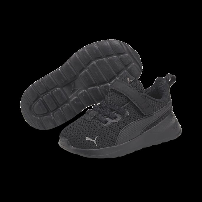 Anzarun Lite Babysko Sort-ultra Grå Puma På Tilbud