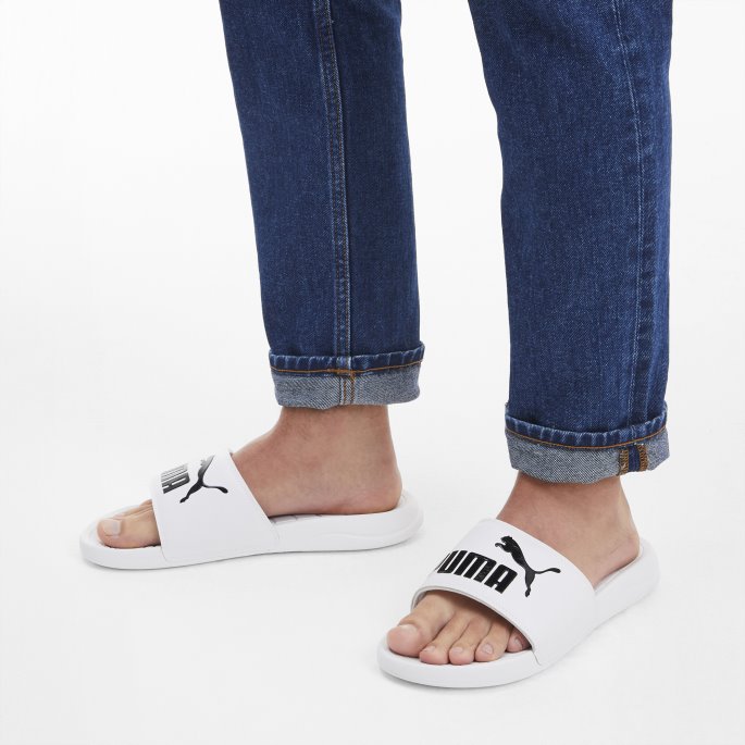 Hvit-svart Popcat 20 Sandaler Puma På Salg