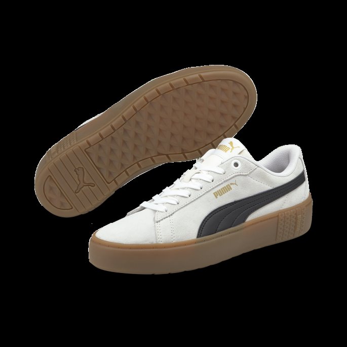 Hvit-svart-gum Smash Platform V2 Sd Damesko Puma På Salg