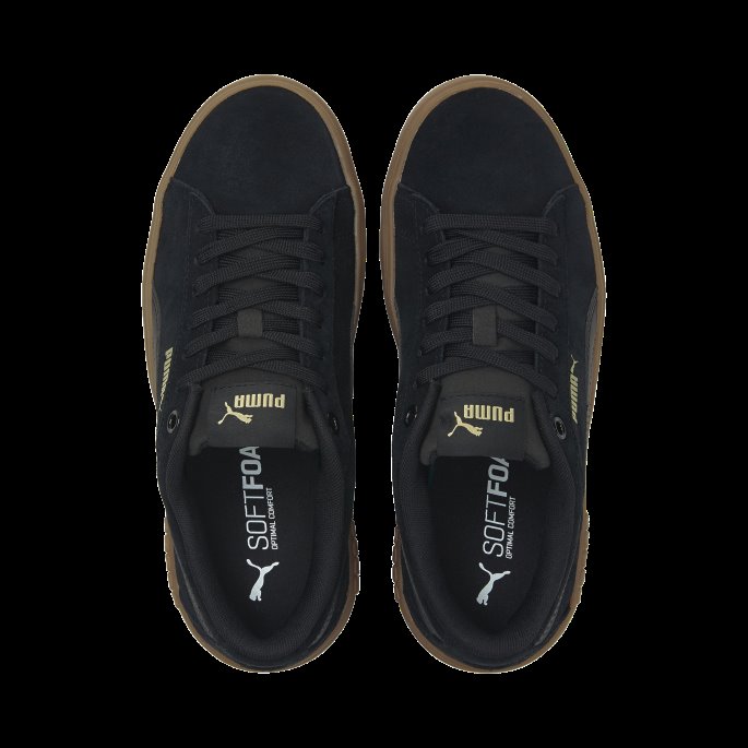 Puma På Tilbud Smash Platform V2 Sd Damesko Svart-svart-gummi