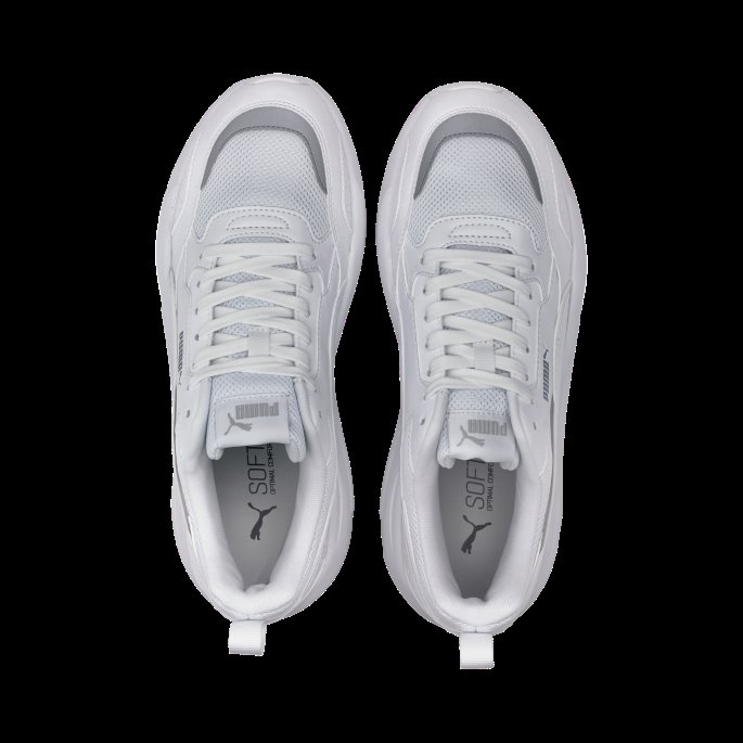 Hvit-hvit-grå Fiolett Røntgen 2 Firkantede Sneakers Puma På Salg