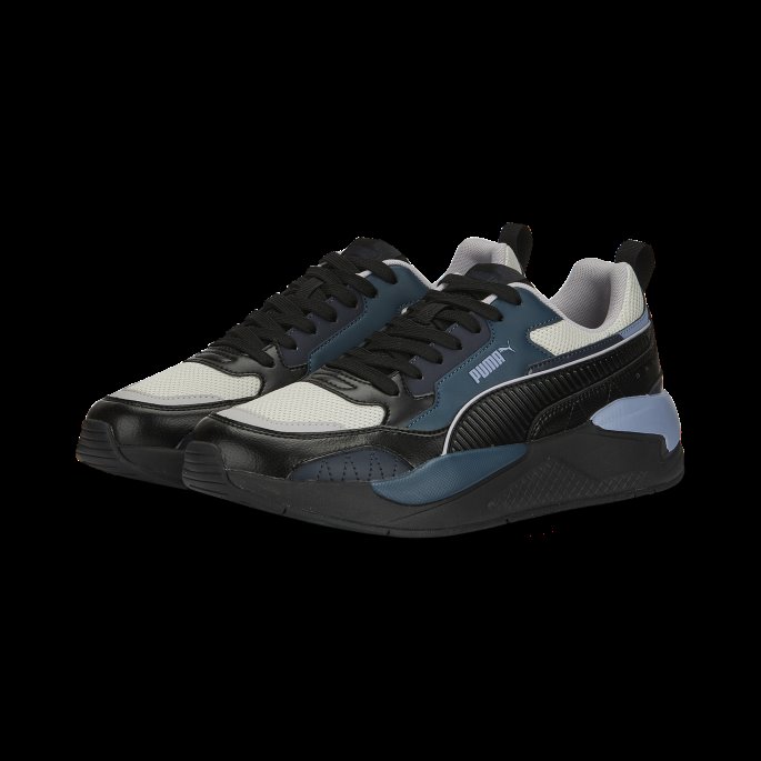 Puma På Tilbud X-ray 2 Firkantede Unisex Joggesko Svart-grå-natt-parisisk Natt
