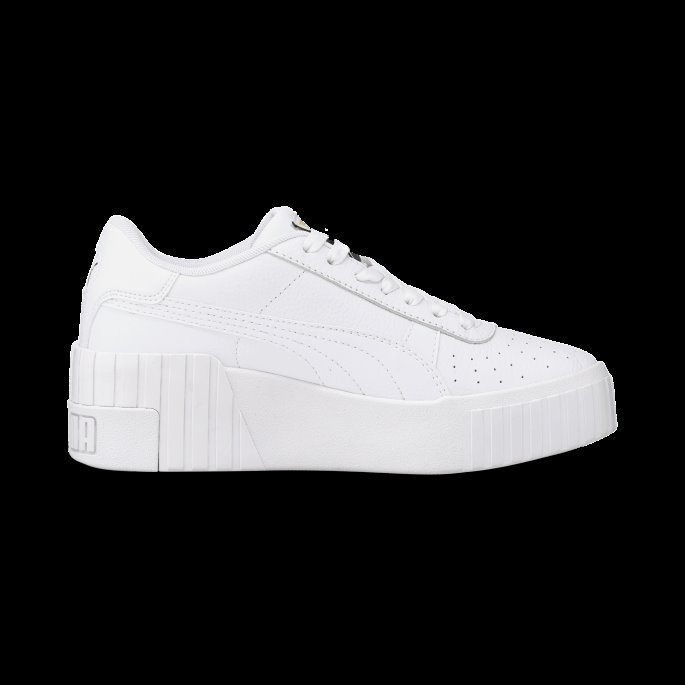 Cali Wedge Dame Joggesko Puma På Tilbud Hvit-hvit