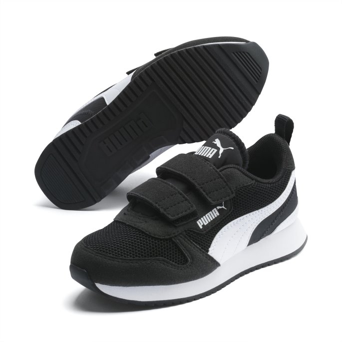 Puma På Tilbud Svart-hvit R78 Barnesko