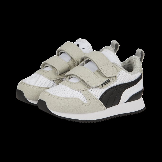 Hvit-grå Fiolett-svart R78 Babysko Puma På Tilbud