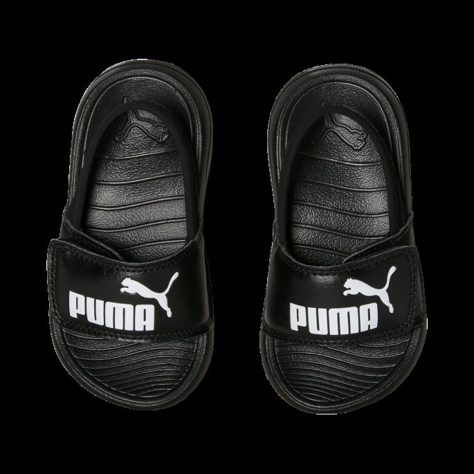 Popcat 20 Backstrap Babysandaler Puma På Tilbud Svart-hvit