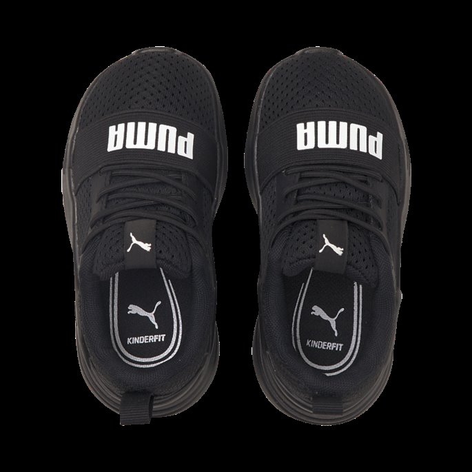 Svart-hvite Babysko Med Kablet Puma På Salg