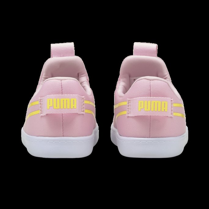 Courtflex V2 Slip-on Babysko Puma På Tilbud Rosa Dame-celandine