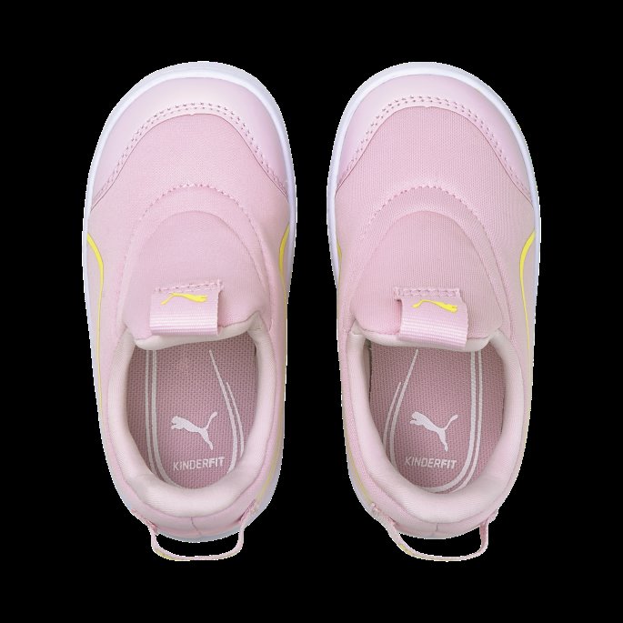 Courtflex V2 Slip-on Babysko Puma På Tilbud Rosa Dame-celandine