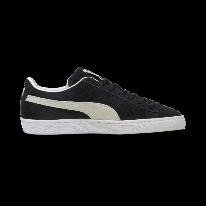 Puma På Tilbud Svart-hvit Semsket Skinn Klassiske Xxi Menns Joggesko