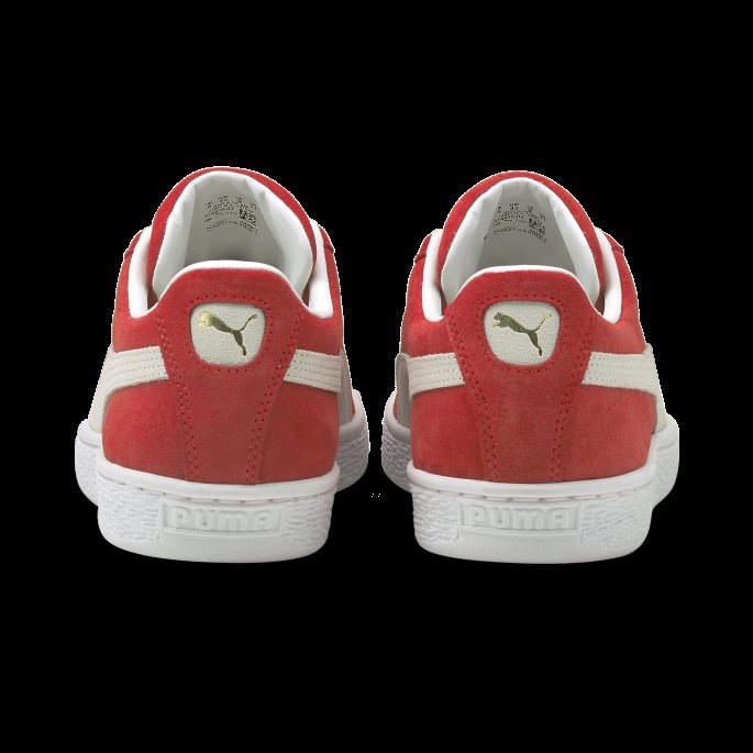 Puma På Tilbud Semsket Klassiske Xxi Sneakers Høyrisiko Rød-hvit