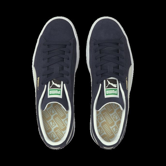 Puma På Tilbud Peacoat-hvit Semsket Klassiske Xxi Sneakers