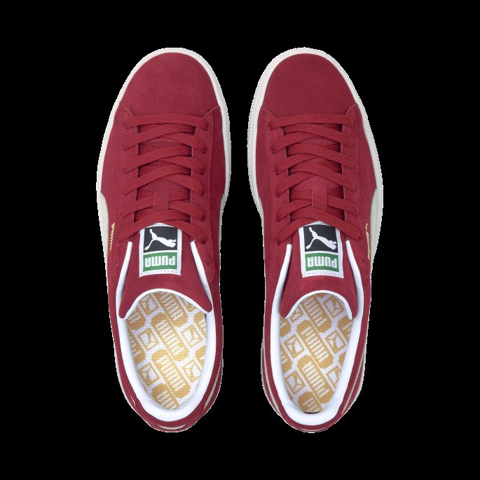 Cabernet-hvit Semsket Klassiske Xxi Sneakers Puma På Tilbud