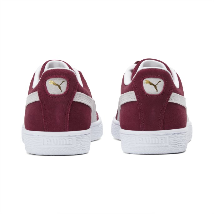 Semsket Skinn Klassiske Xxi Menns Joggesko Puma På Tilbud Cabernet-hvit