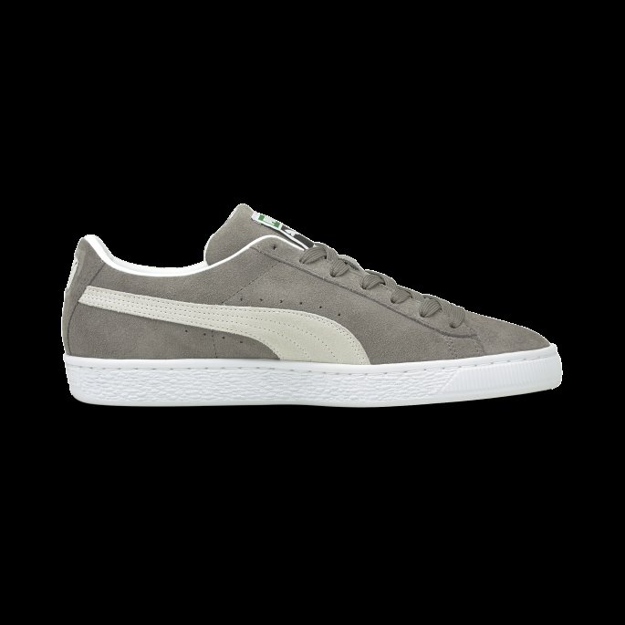 Puma På Tilbud Semsket Skinn Klassiske Xxi Joggesko Stål Grå-hvit