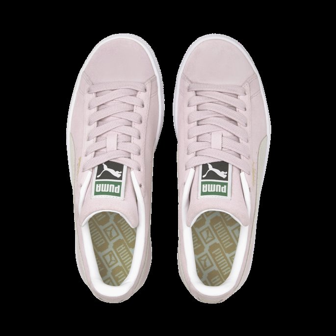 Puma På Tilbud Lilla Snøhvit Semsket Skinn Klassiske Xxi Sneakers