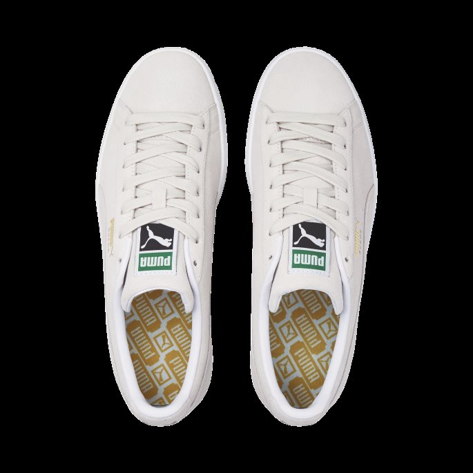 Puma På Tilbud Marshmallow-hvit Semsket Skinn Klassiske Xxi Menns Joggesko