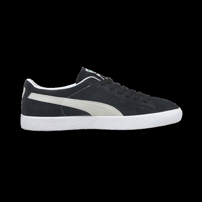 Svart-hvit Puma På Tilbud Semsket Vtg-sko