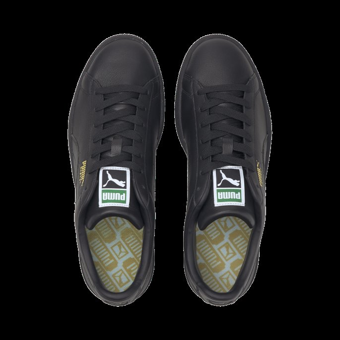 Svart-svart Puma På Tilbud Kurv Klassiske Xxi Sneakers
