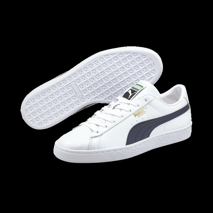 Hvit-peacoat Kurv Klassiske Xxi Menn Joggesko Puma På Salg