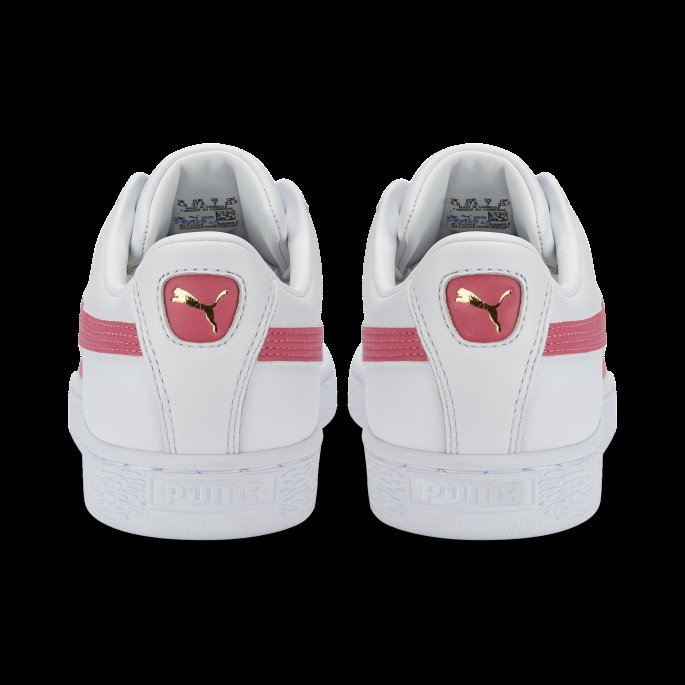 Puma På Tilbud Kurv Klassiske Xxi Sneakers Hvit-solnedgang Rosa