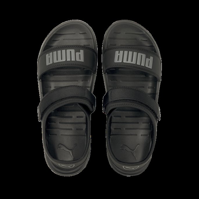 Black-castlerock Softride Sandaler Puma På Salg
