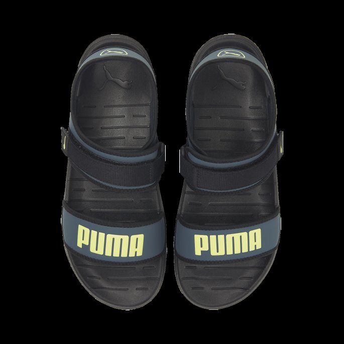 Sort-mørk Skifer Puma På Salg Softride Sandaler