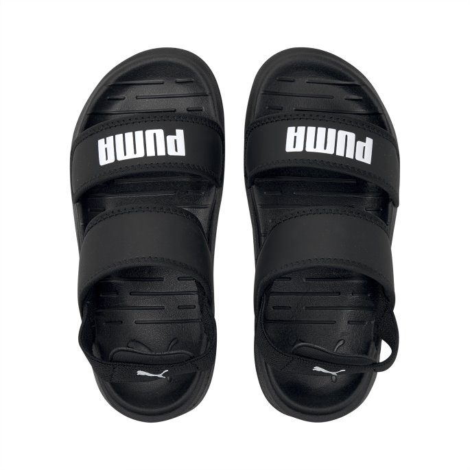 Sort-hvit Myke Barnesandaler Puma På Tilbud