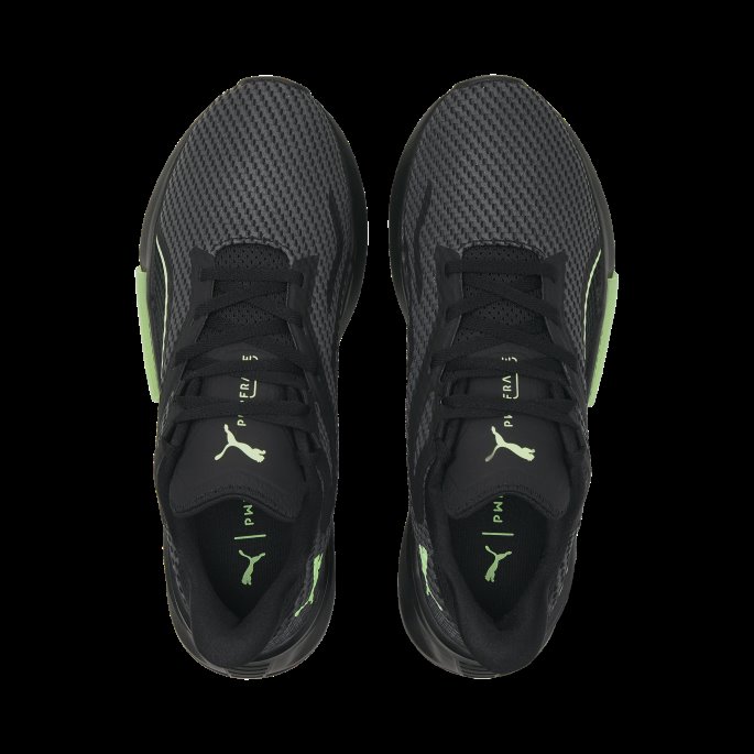 Puma På Tilbud Black-fizzy Lime Pwrframe Treningssko For Menn