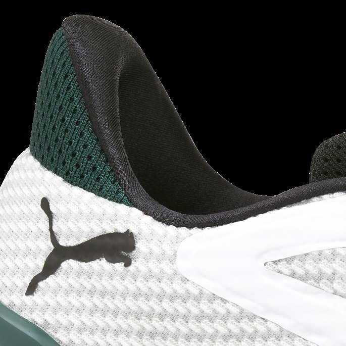 Puma På Tilbud Pwrframe Treningssko For Menn Hvit-varsity Grønn