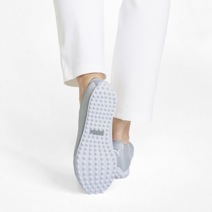 Monolite Fusion Slip-on Dame Golfsko Puma På Tilbud Høy Rise-hvit
