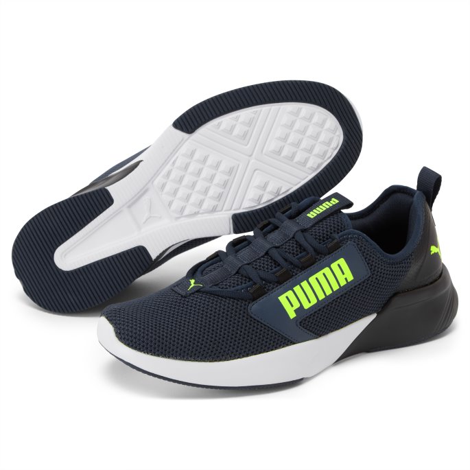Puma På Salg Gjengjelde Tungen Menns Joggesko Trollbundet-grønn Gjenskinn