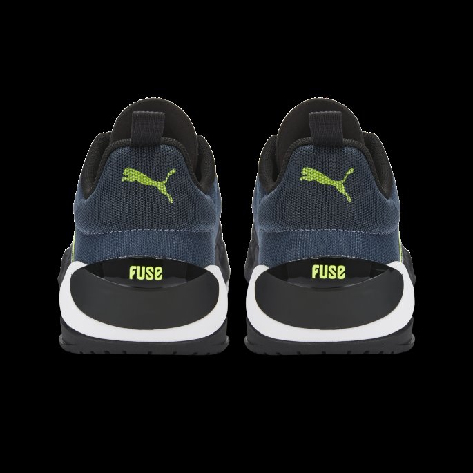 Black-night Sky-lime Squeeze Puma På Tilbud Fuse 2.0 Treningssko For Menn