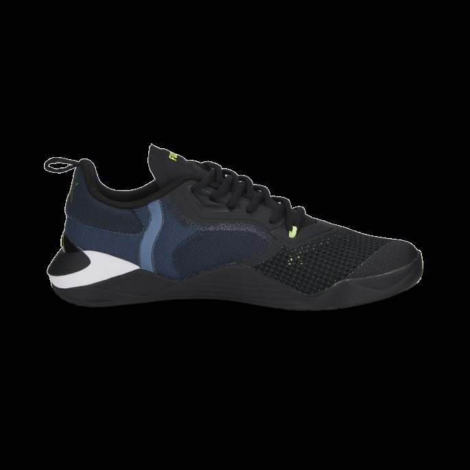 Black-night Sky-lime Squeeze Puma På Tilbud Fuse 2.0 Treningssko For Menn