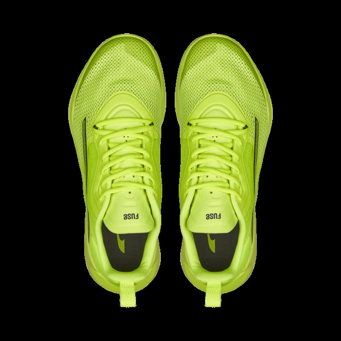 Fuse 2.0 Treningssko For Menn Puma På Tilbud Lime Squeeze-castlerock-svart
