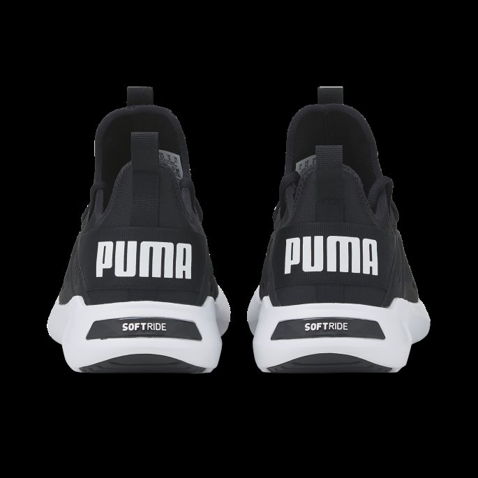 Svart-hvit Puma På Tilbud Softride Fly Løpesko For Menn
