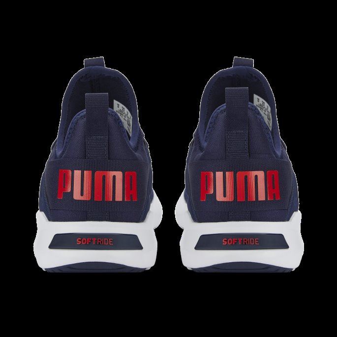 Puma På Tilbud Softride Fly Herre Joggesko Peacoat-høyrisiko Rød