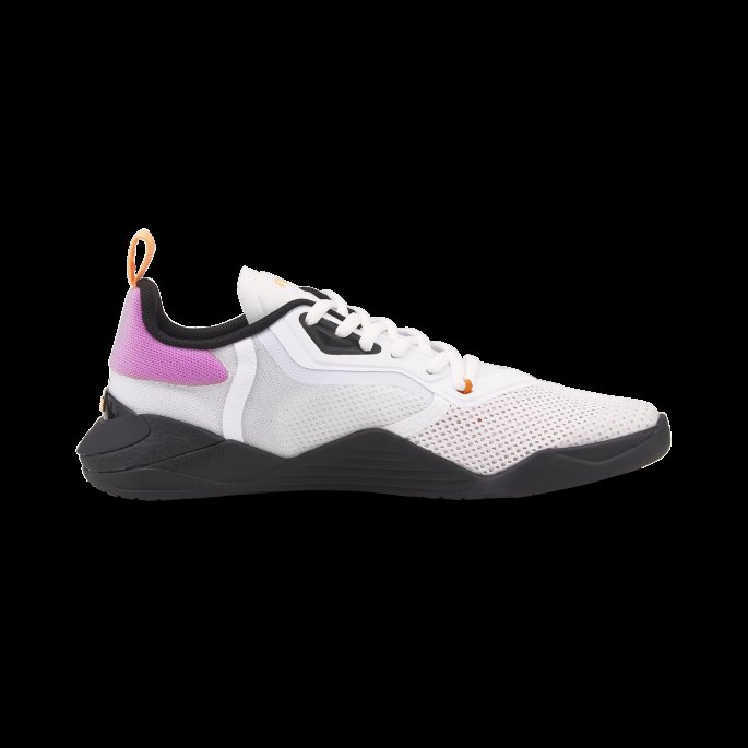 Puma På Tilbud Hvit-svart-orkide-neon Citrus Fuse 2.0 Treningssko For Kvinner