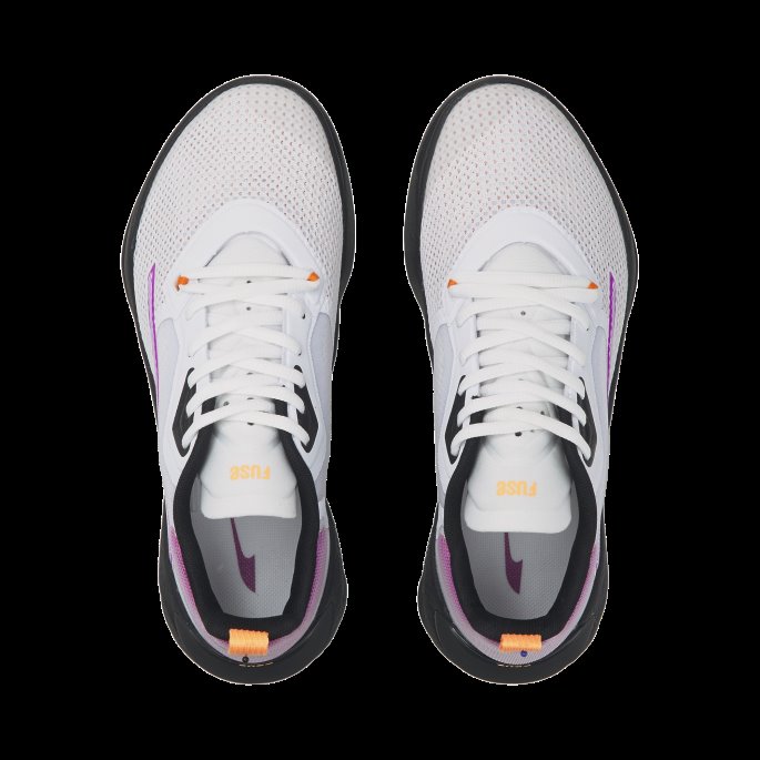 Puma På Tilbud Hvit-svart-orkide-neon Citrus Fuse 2.0 Treningssko For Kvinner