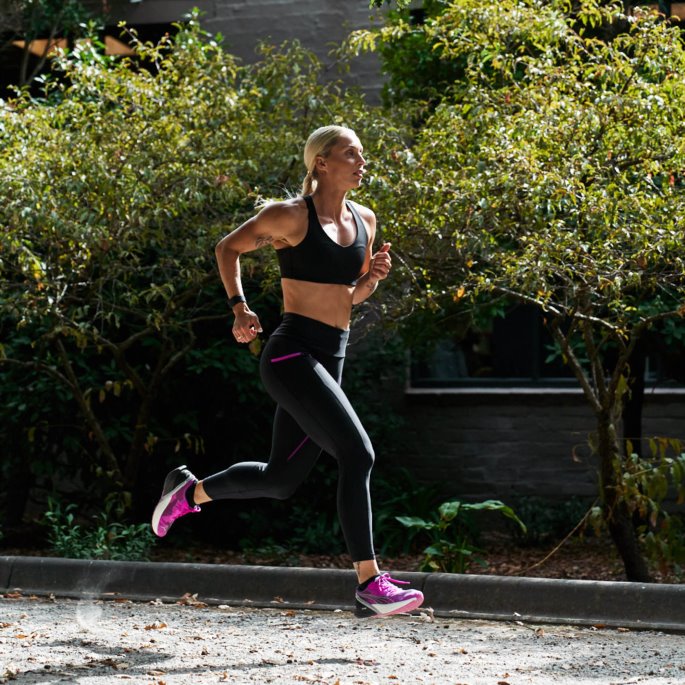 Run Xx Nitro Wns Joggesko For Kvinner Puma På Tilbud Dyp Orkidé-sølv-svart